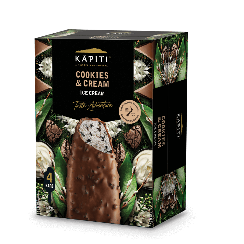 Kāpiti Cookies & Cream Kapiti Ice Cream